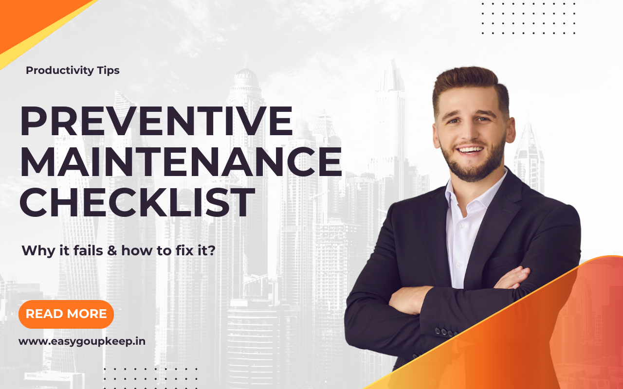 Why Preventive Maintenance Checklists Fail and How to Fix Compliance