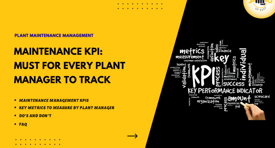 Maintenance KPIs for Plant Managers